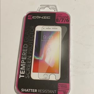 never used glass screen protector for iphone 6/7/8